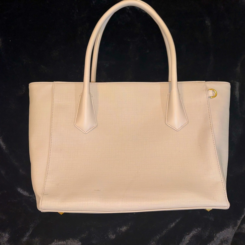 DAGNE DOVER LEATHER TOTE